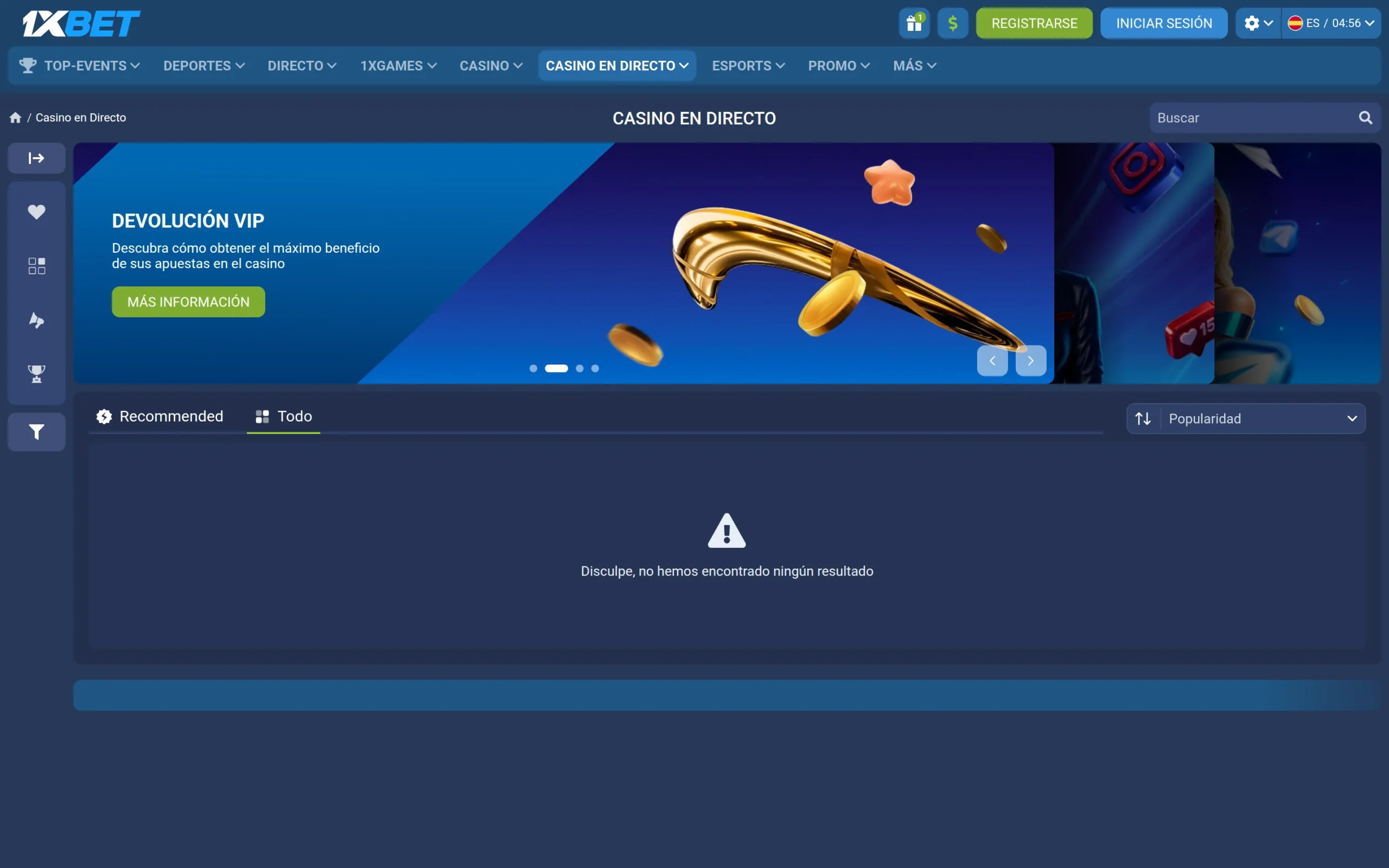 Casino de 1xbet