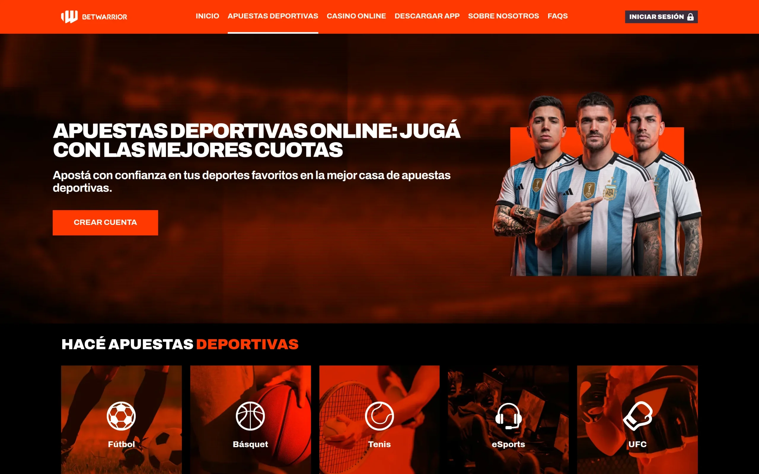 Deportes de betwarrior