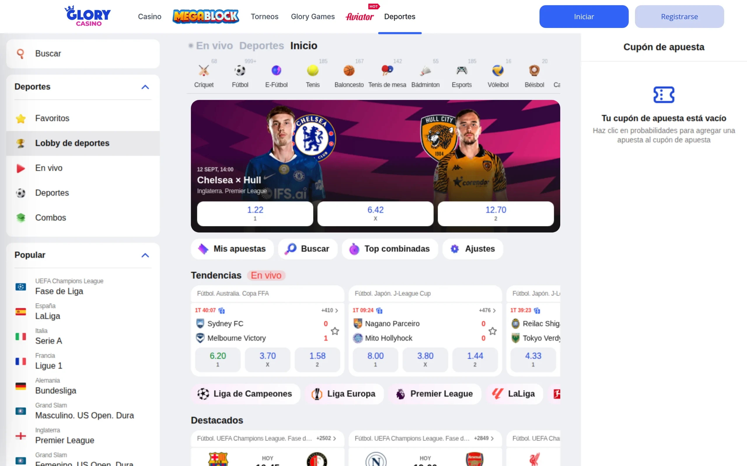 Deportes de glory
