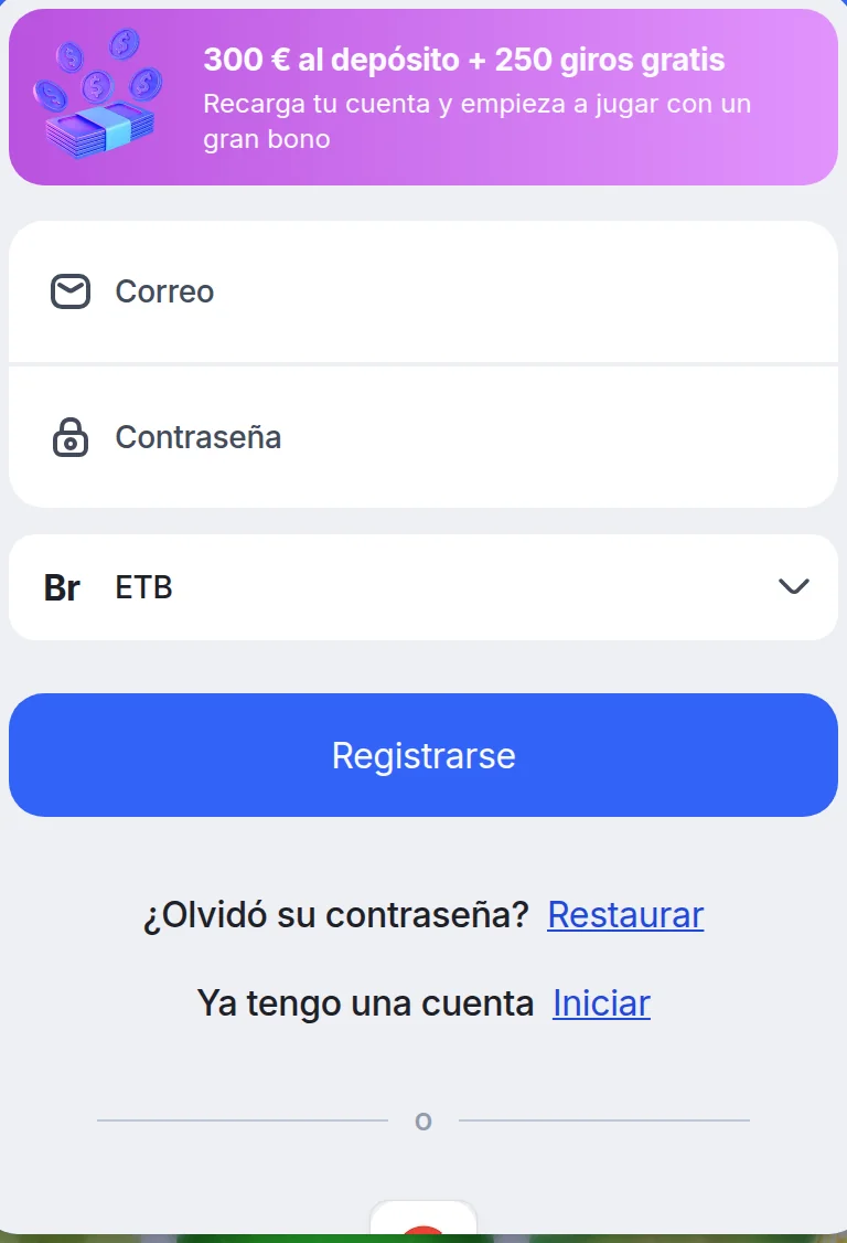 Registro de glory