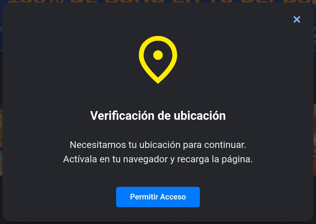 Registro de jugadon