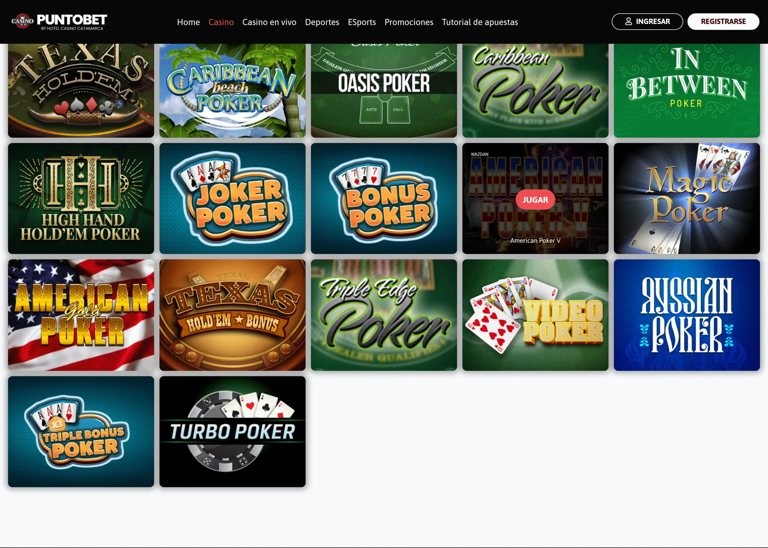 Casino de punto-bet