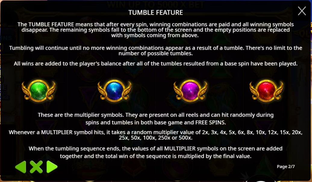 Reglas de cascadas y suma de multiplicadores en Gates of Olympus